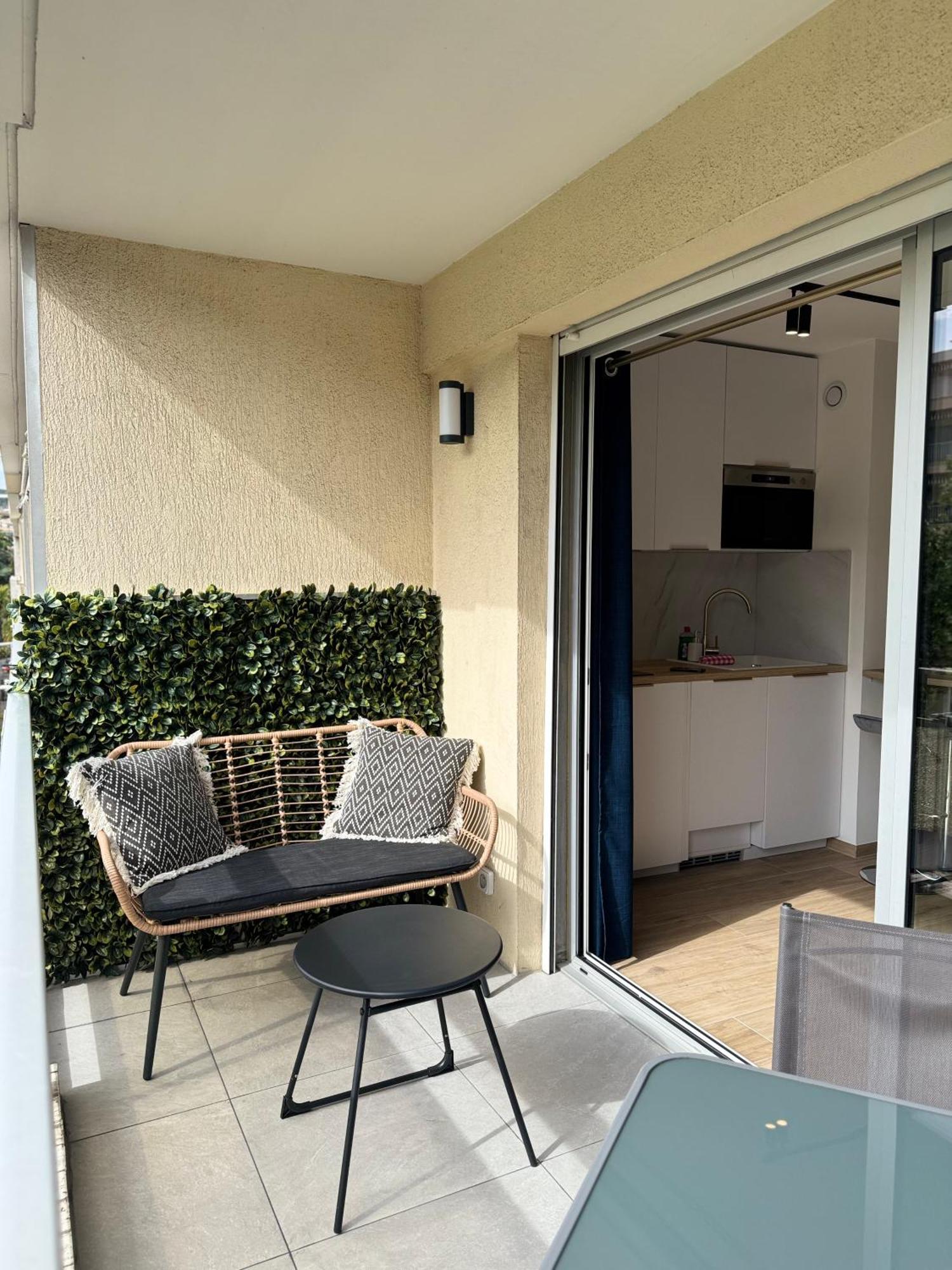 Cosy Appartement, Centre-Ville Cannes, Terrasse, Clim Ngoại thất bức ảnh
