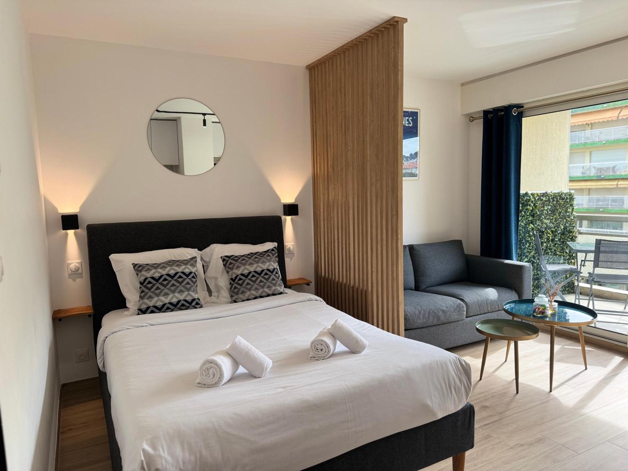 Cosy Appartement, Centre-Ville Cannes, Terrasse, Clim Ngoại thất bức ảnh